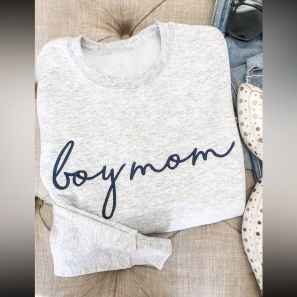 SHEIN boy mom sweatshirt